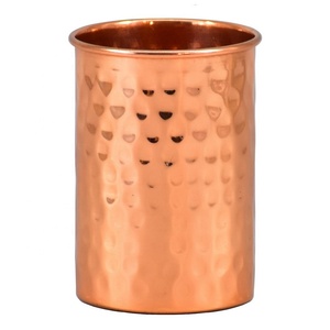 Tasse de julap en cuivre pur poli, lisse, 17 oz, miroir à haute brillance poli par l'oxia pour la maison - Product Image 6