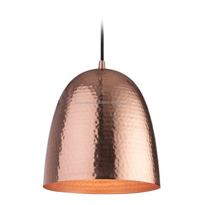 Pendant Light Hammered Pendant <b>Lamp</b> Home Decorative Solid Metal Cone Shape <b>Kitchen</b> Lighting - Product Image 4