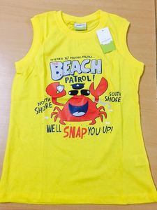 เสื้อแขนกุดสำหรับเด็กผู้ชาย,เสื้อผ้าราคาถูก Surplus ผลิตในบังกลาเทศ - Product Image 2