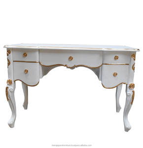 Pintado de blanco muebles de escritorio de madera muebles francés estilo - Product Image 1