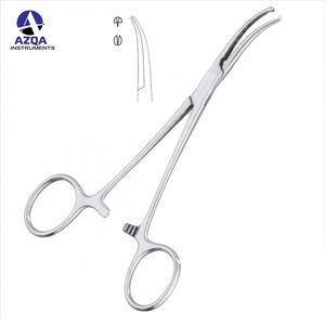 Pinzas Hemostáticas Profesionales Kelly Rectas y Curvas, Instrumentos Quirúrgicos de Acero Inoxidable Hechos en Pakistán - Product Image 4
