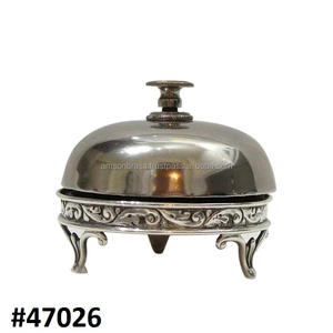 Campana de latón para escritorio de Hotel, accesorio Vintage - Product Image 4