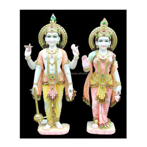 Statues du dieu indien Vishnu Laxmi - Product Image 1