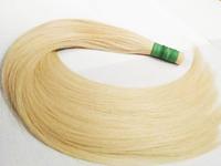 Cheveux humains brésiliens 100% naturels, teints, lisses, blonds, grade 6A-10A, longueur 8"-30", double trame machine, cheveux en vrac 100g