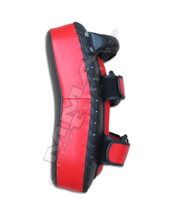 แผ่นเตะมวยไทยมืออาชีพสำหรับมวยไทยแผ่นเตะมวยไทยหนัง PU พร้อมพิมพ์โลโก้แบบกำหนดเองสำหรับ MMA เทควันโด - Product Image 3