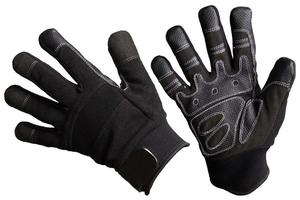 Gants de travail pour hommes, accessoire de sécurité en cuir de protection des mécaniciens de la Construction - Product Image 4