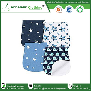 High Quality Organic Cotton Baby Burp Cloth - Product Image 5