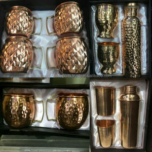 Tasse de mule en cuivre de conception classique pour boissons avantages de santé ayurvédiques tasses en cuivre décor à la maison tasse de mule de cocktail de table personnalisée - Product Image 4