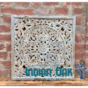 Panneau mural en bois sculpté, panneau mural - Product Image 2