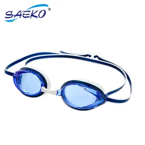 SAEKO UV protected lenses and changeable nose bridge Swimming goggles