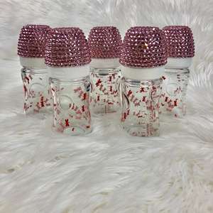 Biberón de Vidrio de Lujo Moderno para Recién Nacidos, Personalizado al por Mayor, de Alta Calidad, con Diseño de Animales, Libre de BPA, Caja Blanca para Chupetes, Mango Manual - Product Image 6