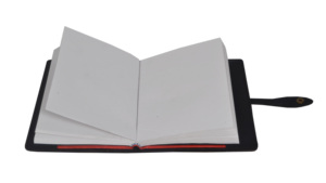 Modern Design Handmade Genuine Leather <b>Journal</b> A5 Note Book School Office Supplies <b>Travel</b> Diary With Snap Closure Lock For <b>Gifts</b> - Product Image 5