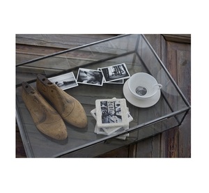 Glass Photo Box with Metal Frame for <b>Jewelry</b> <b>Storage</b> Decoration - Product Image 5