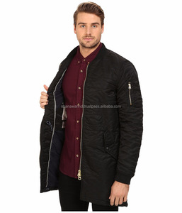 Chaqueta de Lona Transpirable para Hombre, de Alta Calidad, Impermeable, Larga, Informal, con Cuello Alto, Bolsillos, Servicio OEM, para Uso en Exteriores - Product Image 1
