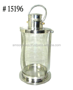 Metal vidrio hecho a mano linterna boda fiesta en casa decorativa forma de estrella colgante vela linterna Navidad linternas - Product Image 5