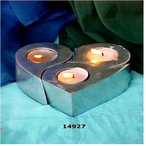 Uniquely Crafted Metal Votive & <b>Tealight</b> <b>Candle</b> Holders Aluminum <b>Tealight</b> Holder - Product Image 2