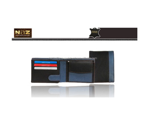 <b>Men's</b> Black Bi-Fold <b>RFID</b> Blocking Multi-Purpose <b>Wallet</b> with Open Closure Type - Product Image 2