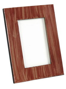 Marco de fotos de diseño de teca de madera, marco de fotos marrón brillante - Product Image 5