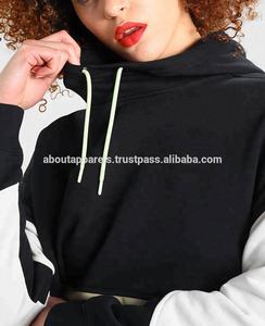 Nuevo diseño personalizado ajustado, Chaqueta de manga con agujeros para el pulgar y cremallera completa para mujer, Jersey transpirable, sudaderas con capucha de palangre - Product Image 2