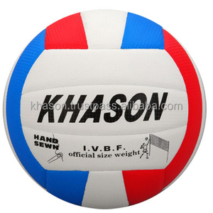 Conception personnalisée de haute qualité Logo volley-ball Durable PU matériel officiel taille poids sérigraphie deux trois divertissement - Product Image 1