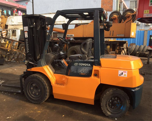 รถยกโตโยต้า4ตันมือสองสำหรับขายรถยก UsedToyota FD40มีสภาพดี - Product Image 5