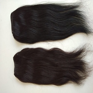 Extensiones de cabello humano natural sin procesar de estilo ondulado HD de un solo donante, extensiones de cabello humano natural rizado de doble trama - Product Image 6