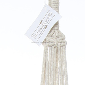 Colgadores de Macramé de Alta Calidad para Plantas, Colgadores de Cuerda para Plantas, Colgadores de Madera para Plantas - Product Image 1