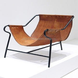 Haute Qualité En Cuir Chaise Industrielle - Product Image 1