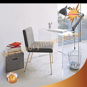 Mesa de centro acrílica, muebles acrílicos, mesa de té acrílica transparente, silla de escritorio - Product Image 5