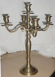 Décoration de mariage/fête/maison/hôtel 5 candélabres en argent clair - Product Image 5