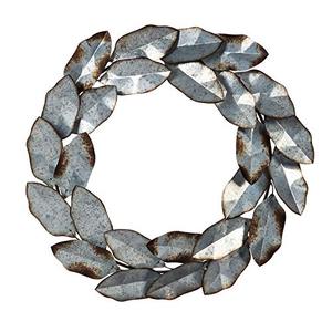 Metal Leaves Wreath for Home <b>Wall</b> Decor - Product Image 5