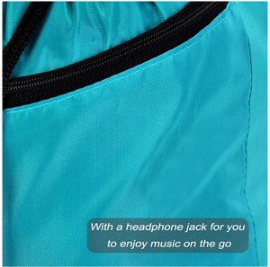 กระเป๋าเป้สะพายหลังกลางแจ้งกันน้ำกระเป๋าหูรูดสีทึบลำลองตั้งแคมป์น้ำหนักเบากระเป๋ายิม - Product Image 3