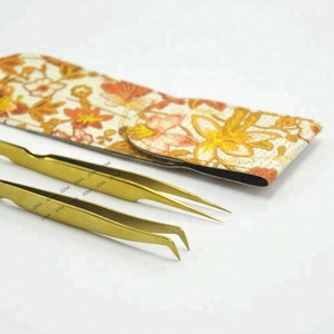 Pinzas de pestañas de volumen profesional de acero inoxidable de grado quirúrgico Garantía de reemplazo gratuito Miembro de confianza de 16 años de Alibaba - Product Image 5