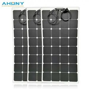 Panel Solar Flexible Delgado Personalizable de 150W 12V eGo S 150W con 24.4% de Eficiencia y Caja de Conexiones IP65 para Barco, Convertible, Deportivo - Product Image 2