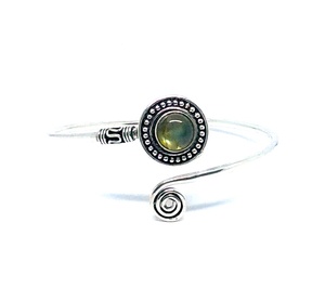 Brazalete de labradorita de tono plateado hecho a mano para pulsera, brazalete de regalo de Navidad a la moda, brazalete de moda - Product Image 1