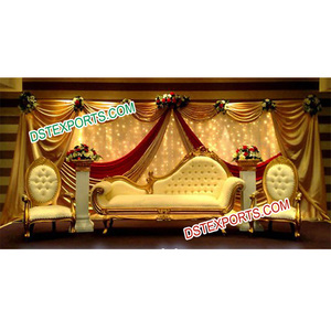 มุสลิมเวทีจัดงานแต่งงานเฟอร์นิเจอร์สไตล์อินเดียเวทีแต่งงานแผนกต้อนรับเวทีเฟอร์นิเจอร์ - Product Image 1