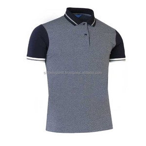 Polo de sport à manches courtes pour hommes Fabricant OEM T-shirts polo pour hommes Chemise polo de haute qualité - Product Image 3