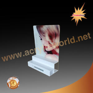 Soporte de exhibición de botella de lápiz labial, perfume acrílico, fragancia de diseño moderno - Product Image 1