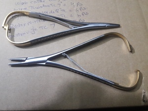 Porte-aiguille MATHIEU-KOCHER TC 17 CM, instrument dentaire de haute qualité avec inserts en carbure de tungstène, certifié CE Classe II - Product Image 6