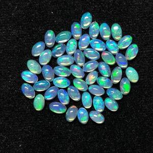 10mm 12mm 14mm naturel éthiopien Welo opale pierre ovale lisse lâche Cabochon pierre précieuse taille calibrée au prix d'usine en gros - Product Image 1