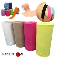 Various colors of first aid bandage taping base fabric made in Japan