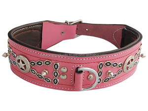 Collier de chien en cuir tressé avec boucle en laiton élégant personnalisé fabrication classique en gros meilleur prix - Product Image 4