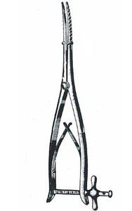 Dilatador uterino Wylie dentado suave con bloqueo 29cm ginecología de alta calidad Pakistán instrumentos médicos MAHERSI - Product Image 5