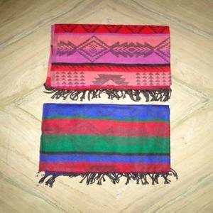 Wholesale Bohemian Printed <b>Woolen</b> Winter Shawls Mix & Match Designs Traditional <b>Scarves</b> From India - Product Image 5