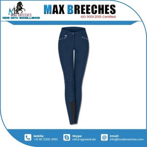 Venta al por mayor de pantalones de asiento completo de nailon para adultos de compresión protectora para montar a caballo espinilleras con logotipo personalizado calentadores protectores de piernas - Product Image 5