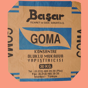 กาวกระดาษแข็ง GOMA คุณภาพสูง ผลิตในตุรกี ผสมสำเร็จรูปจากแป้งข้าวโพด pH 12-13 ความหนืด 30-45 วินาที สำหรับงานก่อสร้าง - Product Image 5