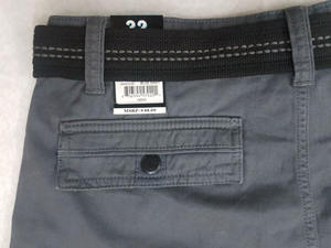 กางเกงขาสั้นผ้าฝ้ายหนาแบบวินเทจยาวถึงเข่าสำหรับผู้ใหญ่สำหรับฤดูใบไม้ผลิ - Product Image 3