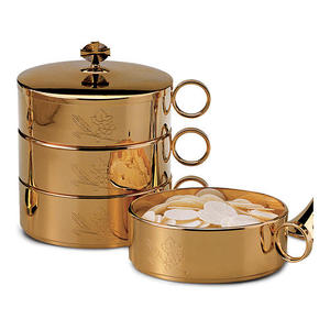 Cuenco de latón para Iglesia, con cáliz, Brassworld, India - Product Image 5