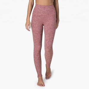 Pantalon de Yoga taille haute pour femme Leggings Scrunch Butt Motif solide Teint dans l'espace Leggings d'entraînement de Fitness Vêtements de sport confortables - Product Image 1