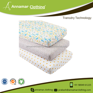 High Quality Cotton Fitted Crib Sheet for Baby - Product Image 4